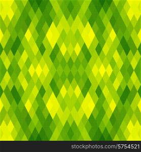 Vector Abstract Green Geometric Pattern