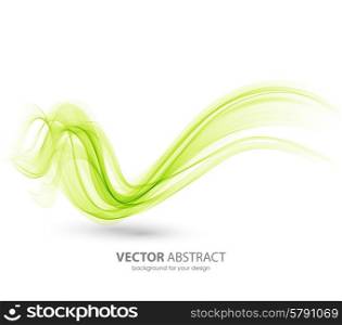 Vector Abstract green lines background. Template brochure design. Vector Abstract lines background. Template design