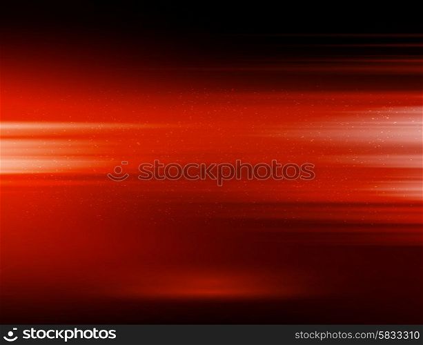 vector abstract horizontal energy design against dark background. Vector abstract horizontal energy design red color on dark background