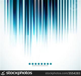 Vector abstract illustration made of straight lines