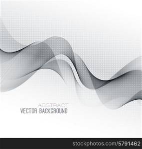 Vector Abstract lines background. Template design. Vector Abstract green lines background. Template brochure design