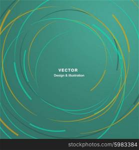 Vector abstract lines on a colored background.. Vector abstract lines on a colored background