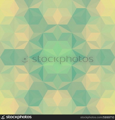 Vector Abstract Modern Psychedelic Pattern