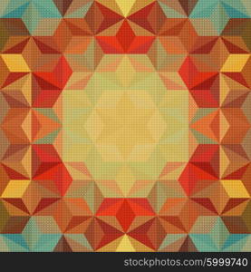 Vector Abstract Modern Psychedelic Pattern