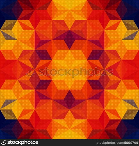 Vector Abstract Modern Psychedelic Pattern