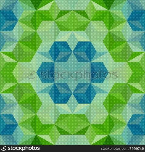 Vector Abstract Modern Psychedelic Pattern