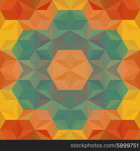 Vector Abstract Modern Psychedelic Pattern