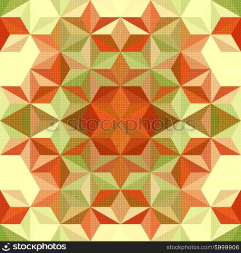 Vector Abstract Modern Psychedelic Pattern