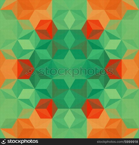 Vector Abstract Modern Psychedelic Pattern