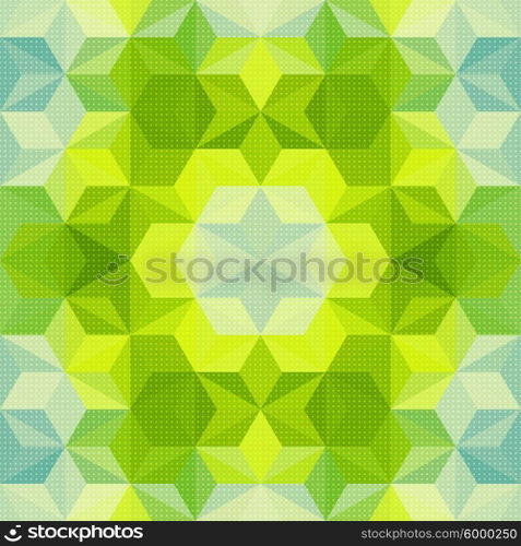 Vector Abstract Modern Psychedelic Pattern