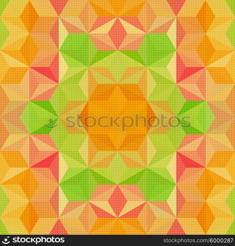 Vector Abstract Modern Psychedelic Pattern