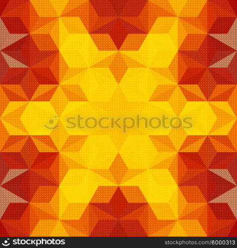 Vector Abstract Modern Psychedelic Pattern