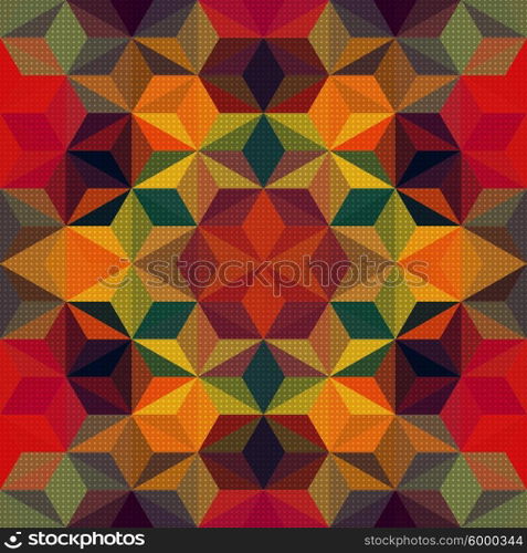 Vector Abstract Modern Psychedelic Pattern