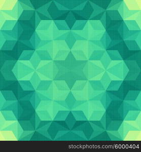 Vector Abstract Modern Psychedelic Pattern