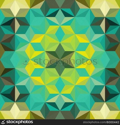 Vector Abstract Modern Psychedelic Pattern