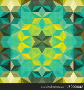Vector Abstract Modern Psychedelic Pattern