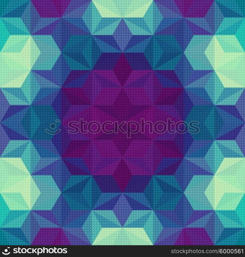 Vector Abstract Modern Psychedelic Pattern
