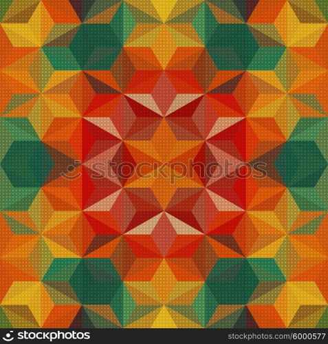 Vector Abstract Modern Psychedelic Pattern