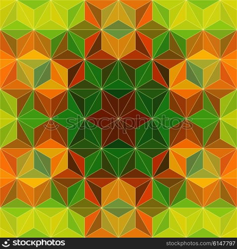 Vector Abstract Modern Psychedelic Pattern