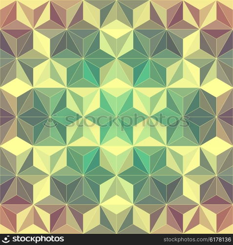 Vector Abstract Modern Psychedelic Pattern