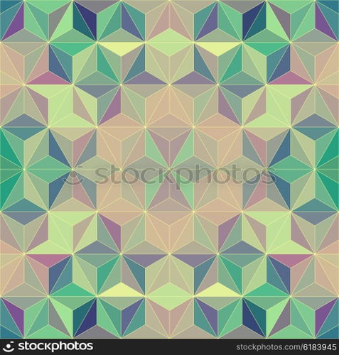 Vector Abstract Modern Psychedelic Pattern