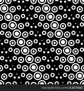 Vector Abstract Monochrome Geometric Background