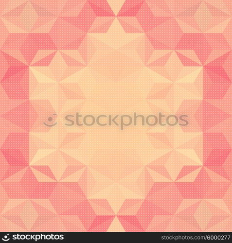 Vector Abstract Mosaic Pattern or Background