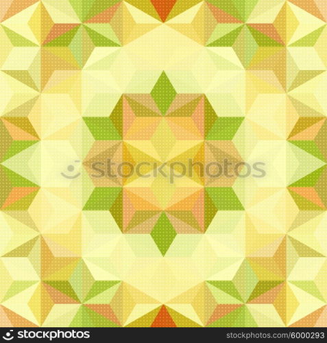 Vector Abstract Mosaic Pattern or Background
