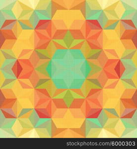 Vector Abstract Mosaic Pattern or Background