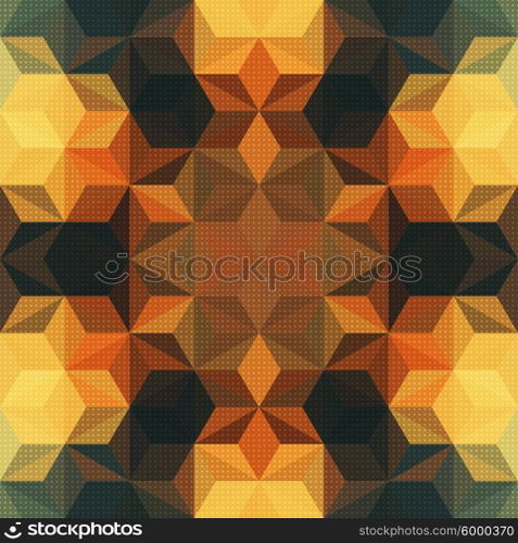 Vector Abstract Mosaic Pattern or Background