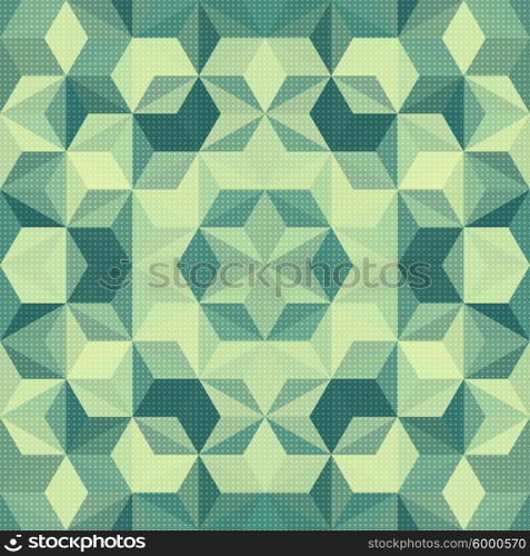 Vector Abstract Mosaic Pattern or Background