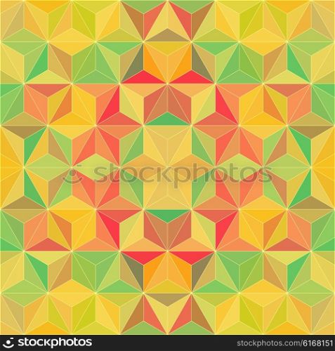 Vector Abstract Mosaic Pattern or Background