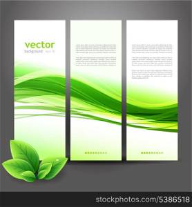 Vector Abstract nature ecology background. EPS 10