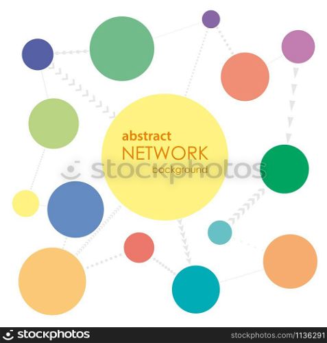 Vector Abstract Network Background