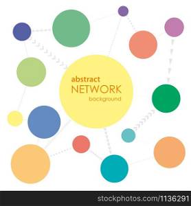 Vector Abstract Network Background