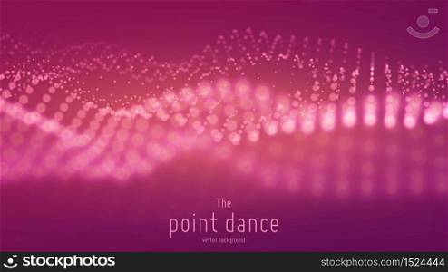 Vector abstract particle wave, points array with shallow depth of field. Futuristic illustration. Technology digital splash or explosion of data points. Pont dance waveform. Cyber UI, HUD element. Vector abstract particle wave, points array with shallow depth of field. Futuristic illustration. Technology digital splash or explosion of data points. Pont dance waveform. Cyber UI, HUD element.