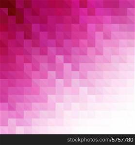 Vector Abstract pink geometric technology background with triangle