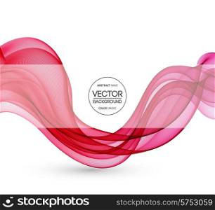 Vector Abstract purple curved lines background. Template brochure design. Abstract curved lines background. Template brochure design