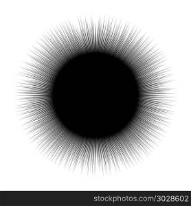 vector abstract radial burst. black star explosion. vector abstract radial burst. black star explosion isolated on white background. radial sun burst or comic burst graphic design
