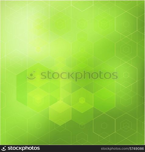 Vector Abstract retro green geometric background. Template brochure design. Abstract geometric background. Template brochure design