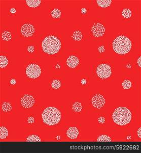 Vector Abstract retro seamless with circle. Vector Abstract retro seamless with circle. Dot pattern. Wrapping paper