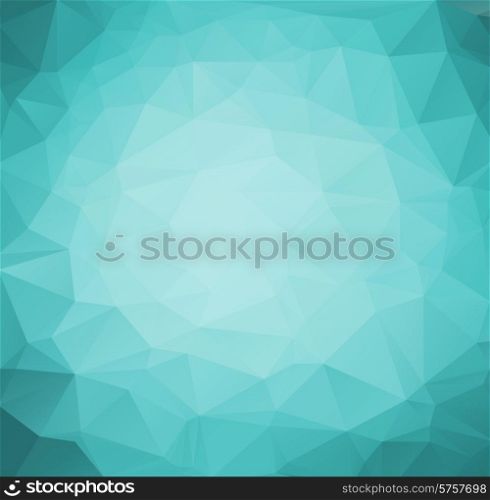 Vector Abstract retro triangle background blue color. Abstract retro triangle background