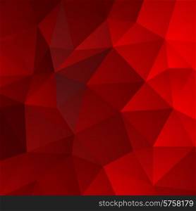 Vector Abstract retro triangle background red color. Abstract retro triangle background
