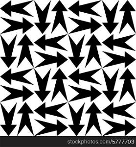 Vector Abstract Seamless Arrows Pattern