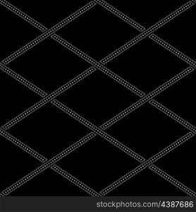 Vector Abstract Seamless Black Background