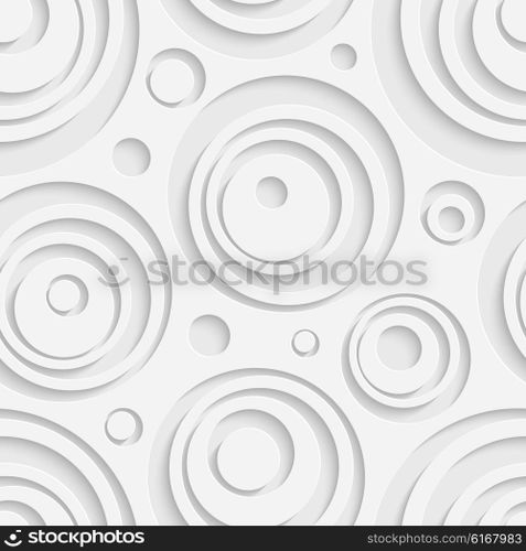 Vector Abstract Seamless Bubbles Background