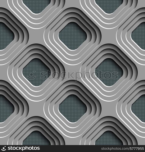 Vector Abstract Seamless Cell Pattern