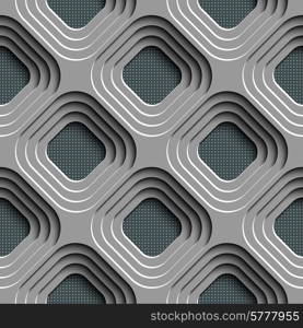 Vector Abstract Seamless Cell Pattern