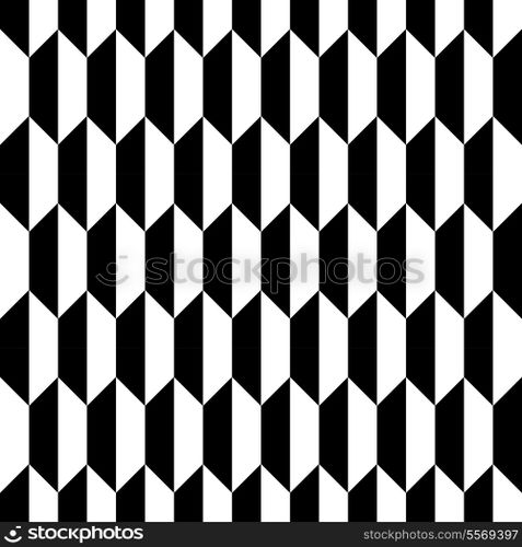 Vector Abstract Seamless Checkered Pattern