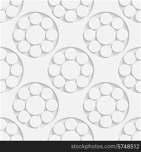 Vector Abstract Seamless Circles Background